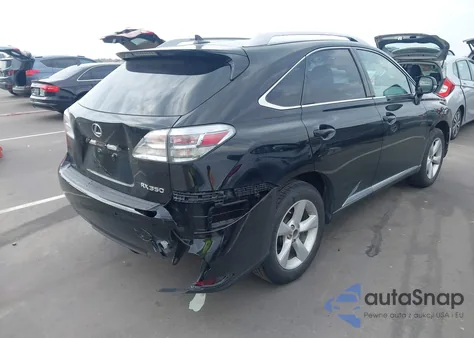 2012 Lexus Rx 350 z USA, uszkodzony, nr VIN 2T2ZK1BA7CC070677